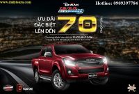 BÁN TẢI ISUZU KHUYẾN MÃI ĐẾN 70 TRIỆU