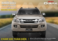 Xe bán tải ISUZU D-MAX - Chương trình chăm sóc toàn diện